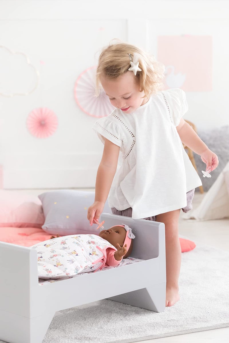 Corolle - Heart Shaped Doll Pacifier Accessory for 14-17" Dolls, 2 Pack, Clear/Pink (140370) - Image 4